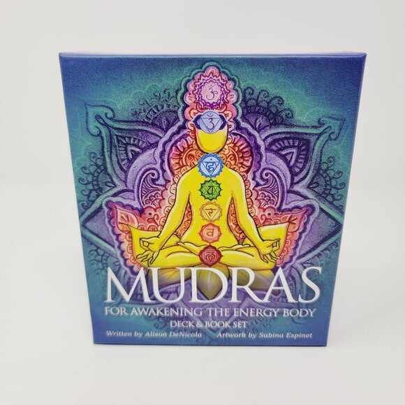 Mudras for Awakening the Energy Body (Deck & Book Set) Alison Denicola - Picture 2 of 3